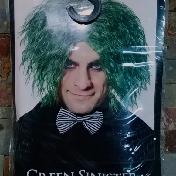 Spirit Other Green Sinister Halloween Adult Costume Wig By